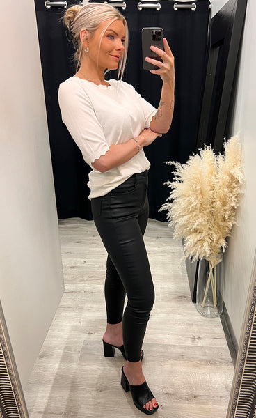 Blume pullover 12 - white