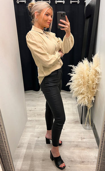 Mena shirt - light sand