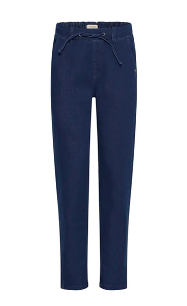 Luxe jogging jeggings 1 - dark blue denim