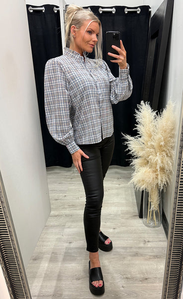 Aurora shirt - della robbia blue