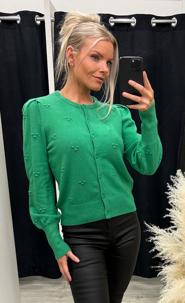 Manina structure cardigan - leprechaun
