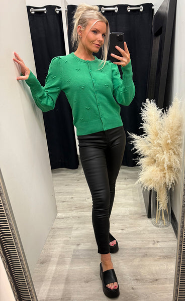 Manina structure cardigan - leprechaun
