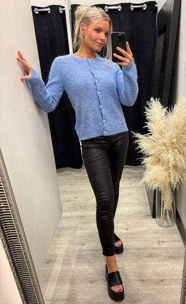 Ardens cardigan - bel air blue