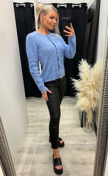 Ardens cardigan - bel air blue