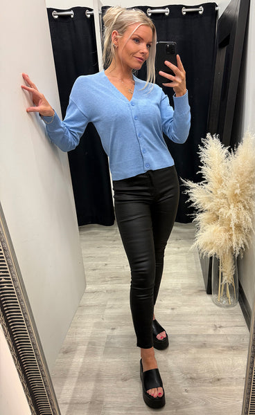 Morla cardigan 2 - della robbia blue