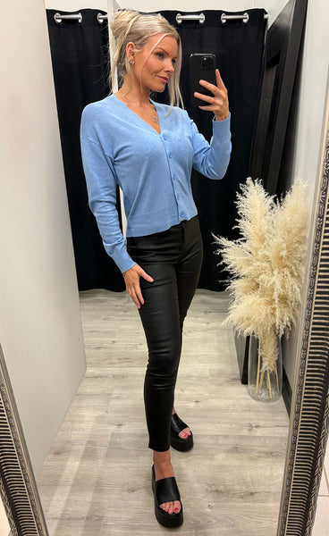 Morla cardigan 2 - della robbia blue