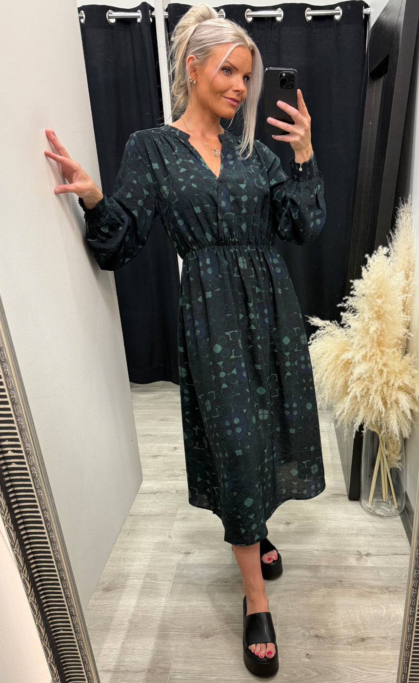 Gilea dress - green tile