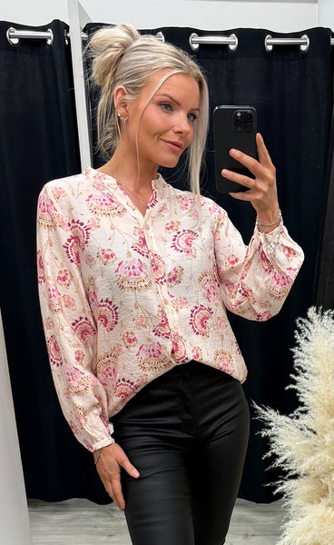 Kalia shirt 1 - orchid floral
