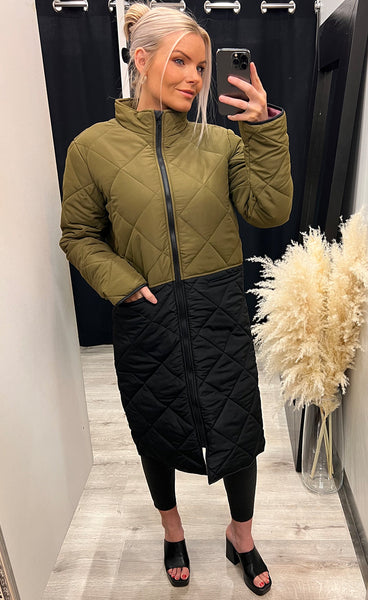 Sivus 306 jacket - olive/black