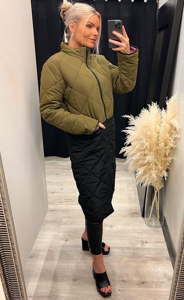 Sivus 306 jacket - olive/black