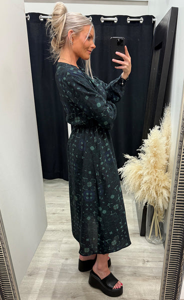 Gilea dress - green tile