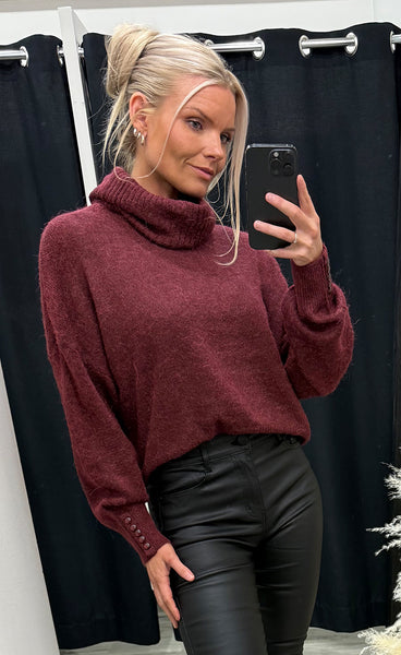 ICHI Kamara rollneck - port royale