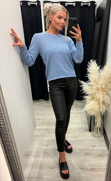 Sammy pullover 1 - della robbia blue