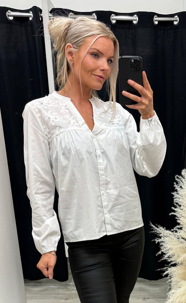 Obbie shirt 1 - blanc de blanc