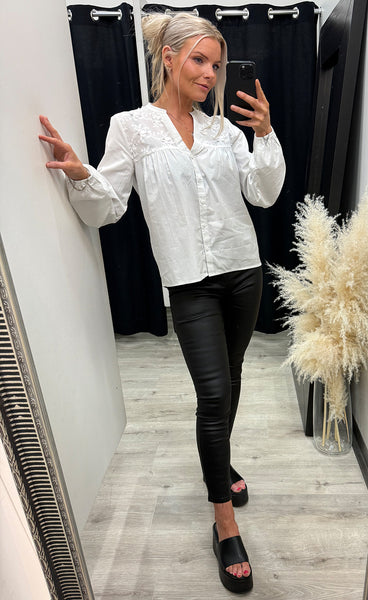 Obbie shirt 1 - blanc de blanc