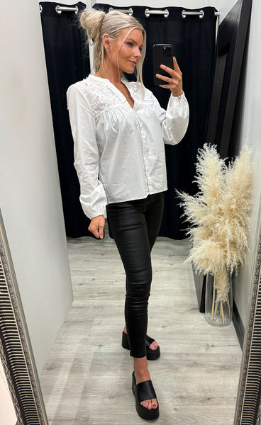 Obbie shirt 1 - blanc de blanc