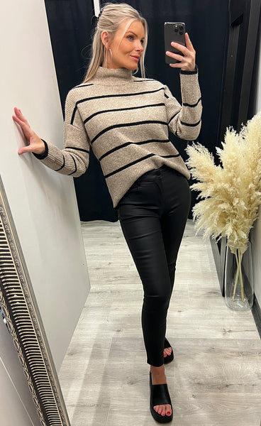 Carolina pullover - sand/black