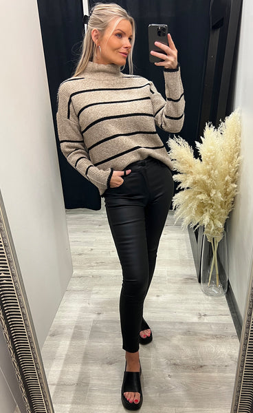 Carolina pullover - sand/black