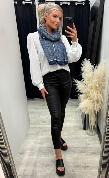 Sanni scarf - navy mix