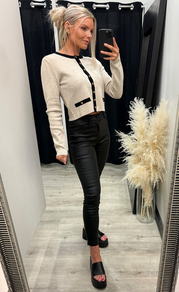 Anemone freias knit - sand melange