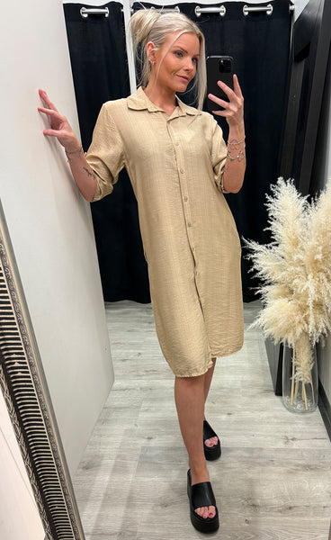 Caitlin dress - sand