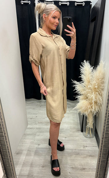 Caitlin dress - sand