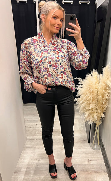 Chic blouse - ecru mix
