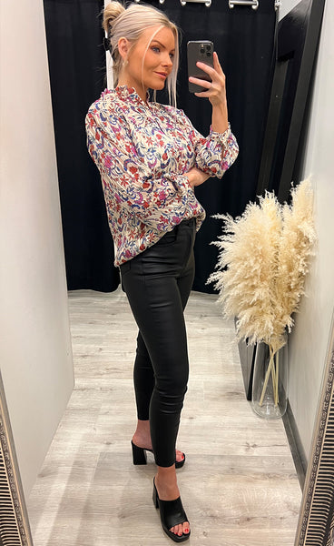 Chic blouse - ecru mix