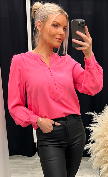 Malu blouse 2 - sangria