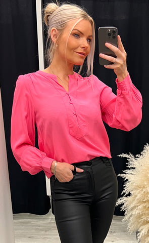 Malu blouse 2 - sangria