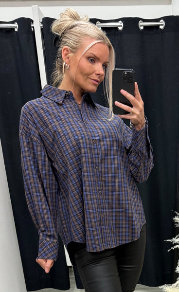 LOVE1645 - brown check
