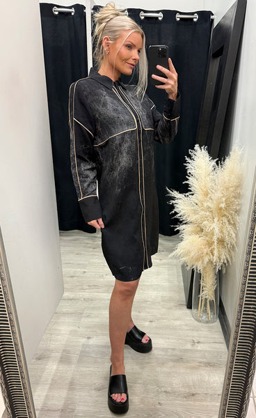 Creola dress - black mix