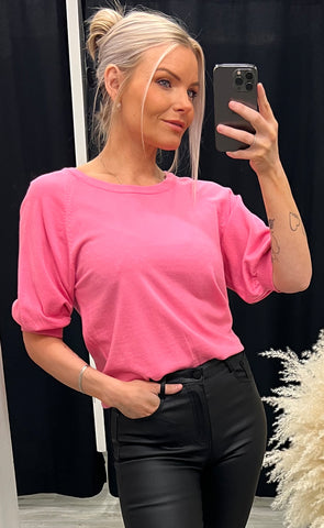 Eslina pullover - aurora pink