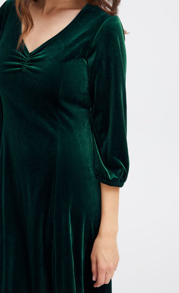 Cassandra dress 1 - ponderosa pine