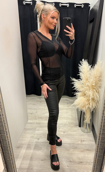 Coco blouse - black