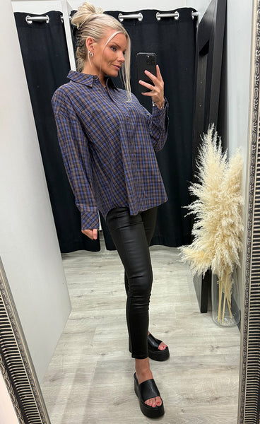 LOVE1645 - brown check