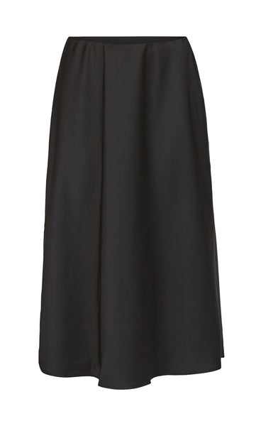 Gewo satin skirt - black