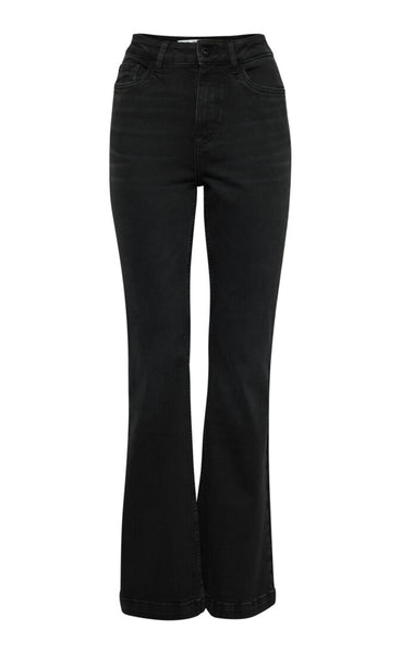 BECCA bootcut jeans - black denim