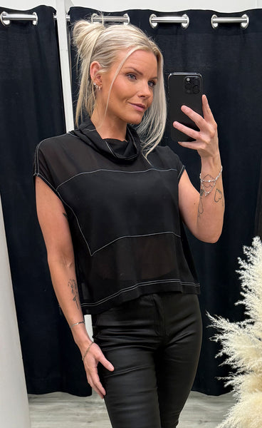 Celsa top - black