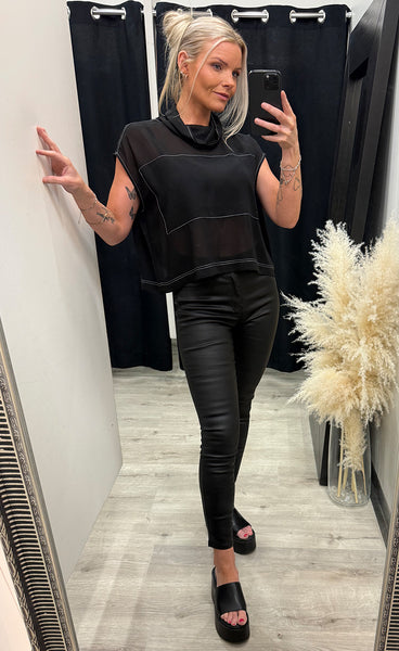 Celsa top - black