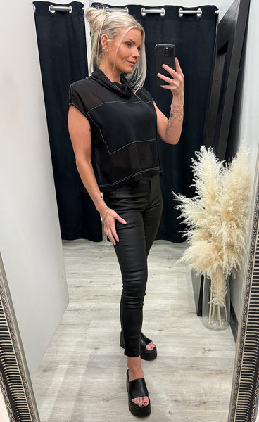 Celsa top - black