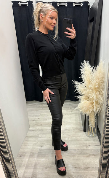 Sefika rachelle cardigan - black