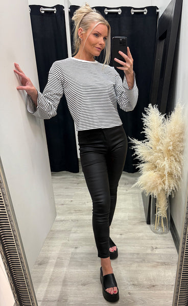 Krestiane pullover - egret/black