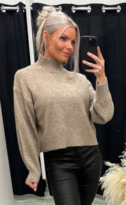 Gigi pullover 1 - moon rock melange