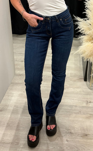 TESSA Rover jeans 4 - dark blue denim