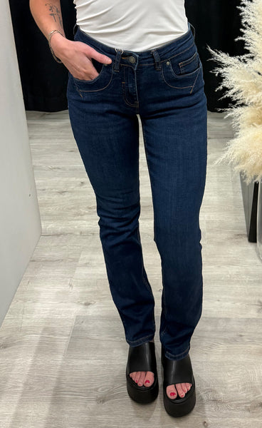 TESSA Rover jeans 4 - dark blue denim