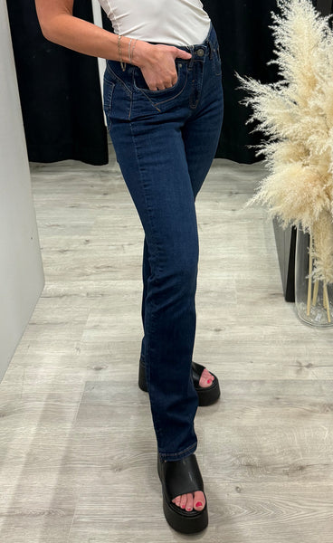 TESSA Rover jeans 4 - dark blue denim