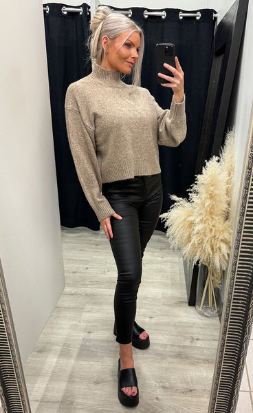 Gigi pullover 1 - moon rock melange