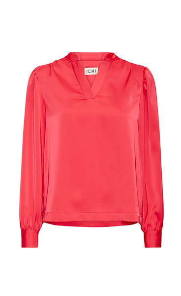 Letta longsleeve - teaberry