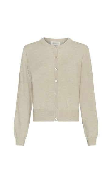 Sefika rachelle cardigan - oatmeal melange